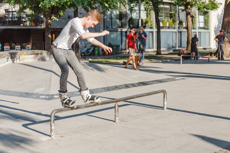 Skatepark v Budapešti